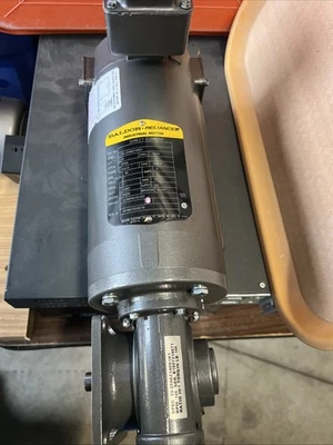 Baldor Reliance DC Motor With Gear - Image 1 of 4
