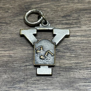 Vintage YMCA Chicago Championships Free Style Award Medallion KG JD - Bild 1 von 4