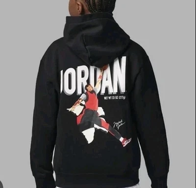 Nike Jordan Flight Hoodie Boys - Black Size M - Image 1 of 4