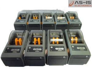 *AS-IS Lot Of 9* Zebra ZD4A022-D01W01EZ Label Printer ZD411 No Power - Picture 1 of 4