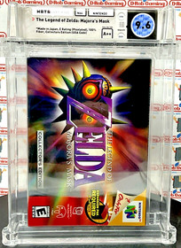Legend Of Zelda Majora's Mask Nintendo N64 New Sealed WATA PSA CGC VGA MINTY