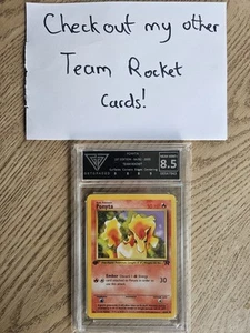 ⭐ 64/82 Ponyta⭐ Team Rocket, Grade 8.5 - Get Graded - Picture 1 of 3