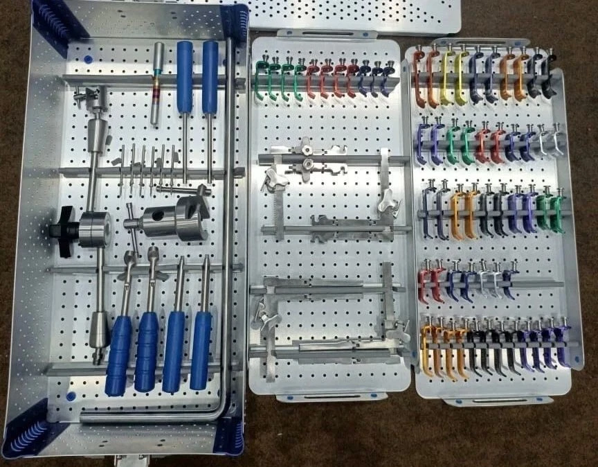 Conjunto de retrator cervical Tedan Phantom CS-1600 | Instrumentos de cirurgia de coluna ortopédica - Imagem 1 de 1
