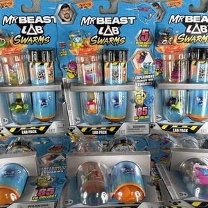 NEW! MR BEAST LAB SWARMS 5 Micro Beasts Lab Pack STYLE - 1 Random Pack - Picture 1 of 5