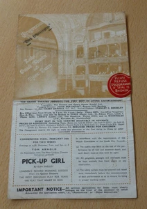 George Formby Dick Whittington Leeds Theatre Pantomime Program 1946 - Picture 1 of 4
