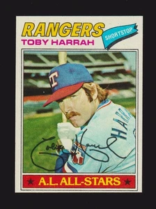 1977 TOPPS #301 Toby Harrah TEXAS RANGERS EX-MINT+ A - Picture 1 of 2