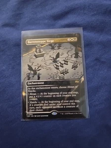 MTG Magic the Gathering FOIL Barrensteppe Siege Borderless TDM! - Picture 1 of 1