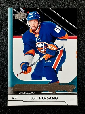 JOSH HO-SANG RC YOUNG GUNS 2017-18 UPPER DECK 17-18 NO 205         36088 - Image 1 of 2