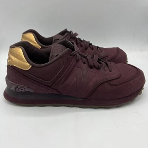 New Balance 574 Core Damenschuhe Größe 8,5 pflaume Freizeit Turnschuhe - Bild 1 von 7