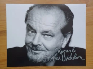 Jack Nicholson Photo with Print Signature / T6 - Picture 1 of 2