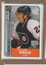 CLAUDE GIROUX 2008/09 UD Upper Deck Collector's Choice CHOICE RESERVE #217