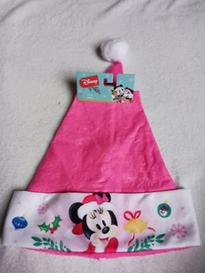 DIsney Minnie Mouse Christmas Santa Hat - Picture 1 of 6