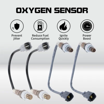 4PCS Up+Downstream Oxygen Sensor For 2005-2013 Toyota Tundra 4.0L 4.6L 4.7L 5.7L Foto 1 de 4