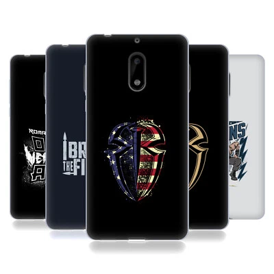 FUNDA OFICIAL DE GEL SUAVE WWE ROMAN REINS PARA TELÉFONOS NOKIA 1 Foto 1 de 4