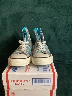 匡威 Converse Chuck Taylor All Star 高帮女式 10 码 563816F 全新 — 第 1/4 张图片