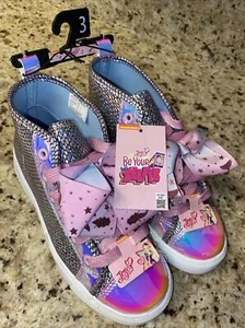 Nickelodeon JOJO SIWA MERMAID SCALE + BOW SHINY High-Top Sneaker Jugend Gr. 3 - Bild 1 von 8