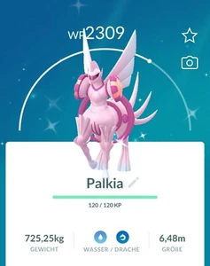  ✨#484 Shiny Palkia (Urform) Pokémon Go✨ - Imagen 1 de 2