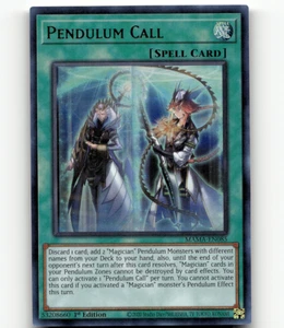 Yugioh Pendulum Call MAMA-EN085 Magníficos Mavens Ultra Raro - Imagen 1 de 1