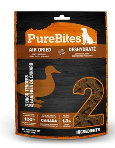 PURE BITES Pato secado al aire para golosina para perro 5,5 oz - Imagen 1 de 3