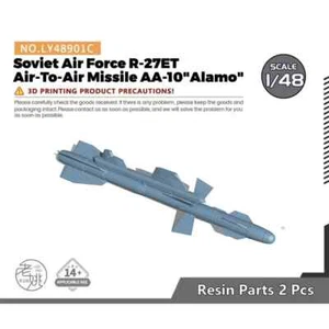 LY48901C 1/48 upgrad Part Soviet Air Force R-27ET Air-To-Air Missile AA-10"Alamo - Picture 1 of 4