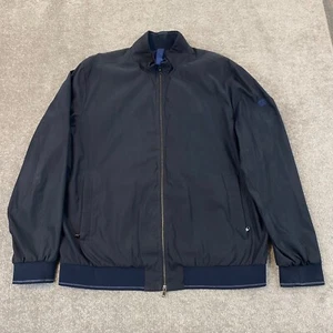 Paul & Shark Yachting Jacket Men 3XL Navy Blue Full Zip Nylon Lightweight Bomber - Picture 1 of 18