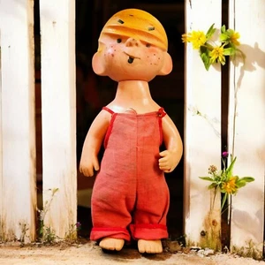 Muñeca Dennis la Amenaza 13 en Muñeca de Goma Vintage Manchada - Imagen 1 de 12