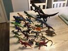Lot Of 25 Dinosaurs  Jurassic Park Dinosaurs & Other Dinosaurs 5” To 16”