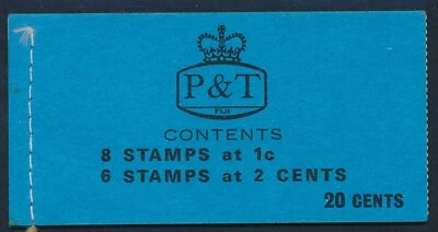 1973 FIJI 20c BOOKLET SG SB9 FINE MINT MNH - Image 1 of 3