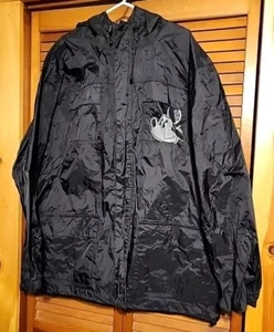 Abrigo de Lluvia Disney Mickey Mouse Negro XXL Ajustable Cintura, Puños y Capucha. 7 bolsillos - Imagen 1 de 13