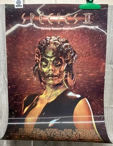 SPECIES II LENTICULAR MOVIE POSTER 27x40 Video Store Ver. NATASHA HENSTRIDGE (MM - Picture 1 of 11