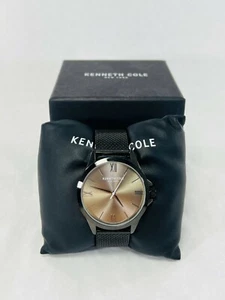 Kenneth Cole New York Men's Stainless Steel Gunmetal Dial Watch  - Picture 1 of 10