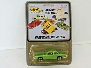 VTG ROAD CHAMPS JUNIOR DIECAST BMW 3.0 CSI CAR GREEN  #S-690 HONG KONG NEW  H3 - Picture 1 of 6