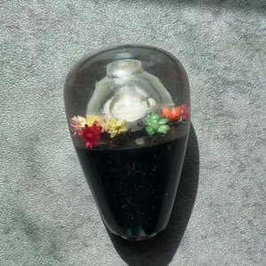 RARE Vintage Japan Dried Flower Shift Gear Knob JDM Thread Size 8.5mm x 1.25 NOS - Picture 1 of 5