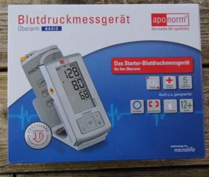 aponorm - Blutdruckmeßgerät Oberarm - Basis - Das Starter-Blutdruckmeßgerät - Bild 1 von 6