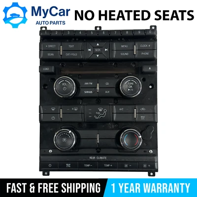 Ford Flex 2009-2012 radio clima calefacción aire acondicionado panel de control 8A8T-18A802-AF Foto 1 de 4