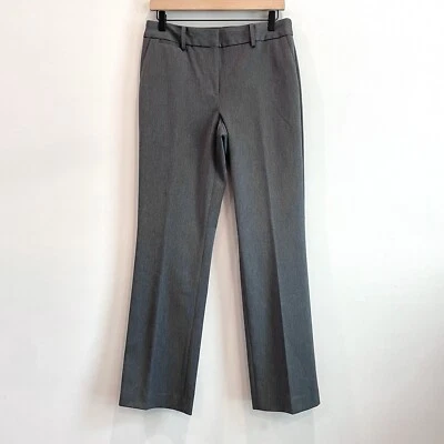 Talbots Women’s 6 Barely Boot Leg Stretch Blend Dress Pants Gray - Image 1 of 4