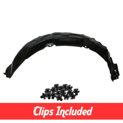Front Passenger Side Fender Liner w/ Clips For 2007-2009 Lexus ES350 LX1251116 Foto 1 de 3