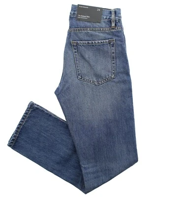 Pantalones de mezclilla azul ajustados relajados Club Monaco para mujer $129,50 Foto 1 de 4