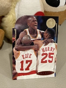 NBA 1994-95 Upper Deck SP Championship Houston Rockets Die Cut Vernon Maxwell - Picture 1 of 2