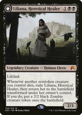 Liliana, Heretical Healer / Defiant Necromancer Magic Origins NM MTG