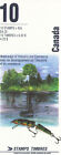 Canada 1992 Sc1412b Mimh152 12.00 Mieu Bklt Mnh Canadian Rivers-Landscapes-Fauna