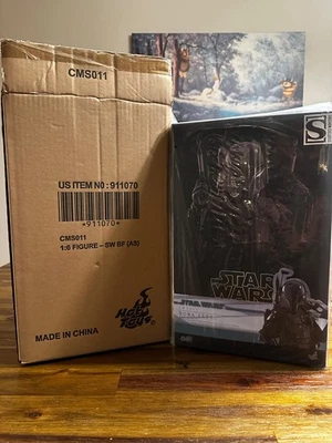 Hot Toys Star Wars CMS011 Arena Suit Boba Fett 1/6 Scale Figure 2022 Toy Fair EX - Image 1 of 4