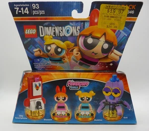 Lego Dimensions Juego Superpoderosas Niñas Divertido Pack 71346 Sellado Nuevo Usado Paquete - Imagen 1 de 3