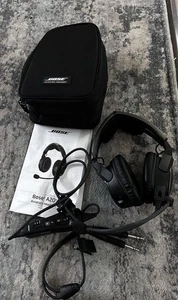 Auriculares Bose A20 Bluetooth Doble Enchufe Aviación Como Nuevos - Imagen 1 de 4