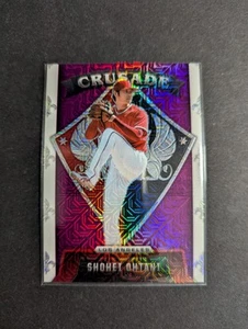 2022 Panini Chronicles Shohei Ohtani #5 Crusade Purple Mojo /99 Angels Dodgers - Picture 1 of 4