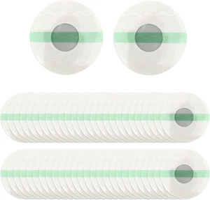 Set Di 50 Patch Adesive Trasparenti per Freestyle Libre 2 E 3, Cerotti Traspiran - Foto 1 di 12
