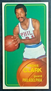 ARCHIE CLARK 1970-71 TOPPS BASKETBALL #105 76ers  2 x ALL-STAR  ALL-NBA - Bild 1 von 2