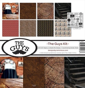 Kit Colección Reminisce 12"X12"-The Guys - 5A0023W9-1G713 - Imagen 1 de 1