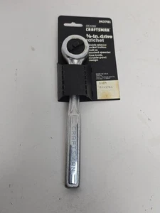 NOS Vintage Craftsman Ratchet 43781 3/8" Drive -V- Fine Tooth New Oem Rare - Picture 1 of 3