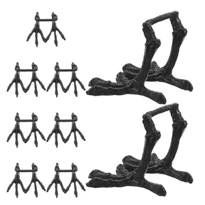  9 Pcs Fake Parrot Decor Crow Feet for Crafts Decorative Bird Halloween - Picture 1 of 19